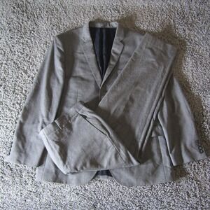 J Crew Suit Mens 44R 35X30 Ludlow Vitale Barberis Canonico Blazer Coat‎ READ